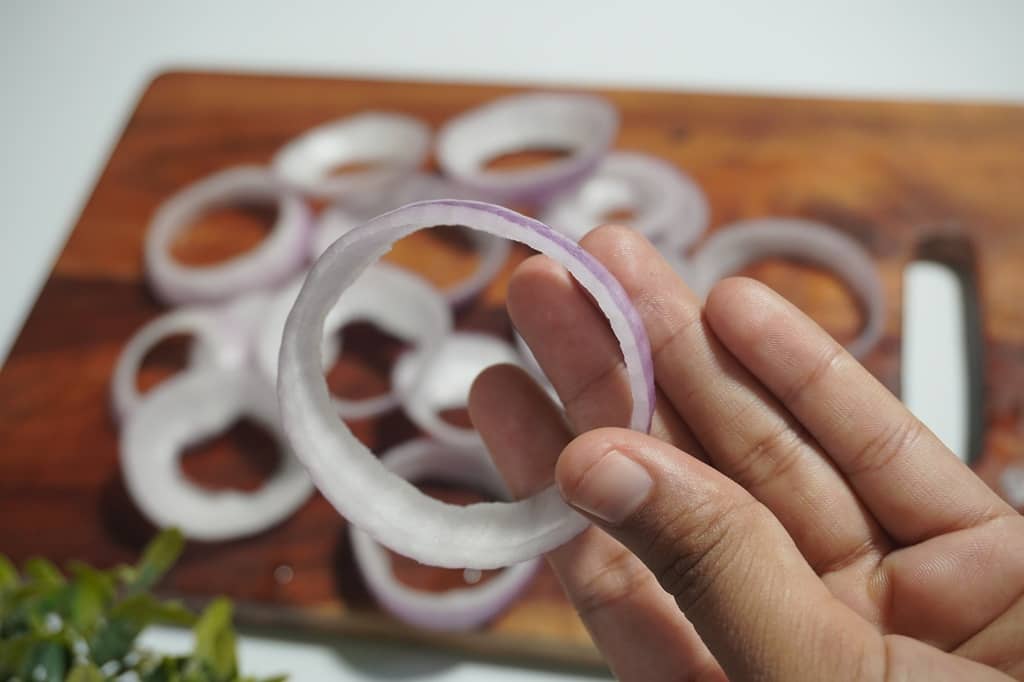 Prepare the Onion Rings