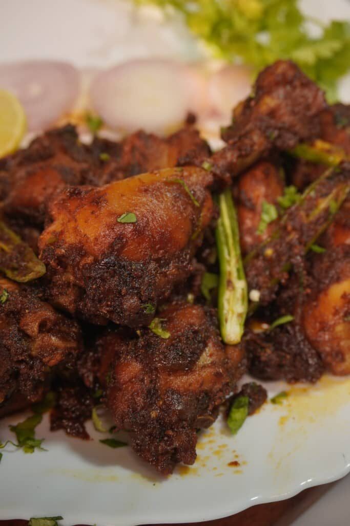 Authentic Indian Chicken Masala Fry