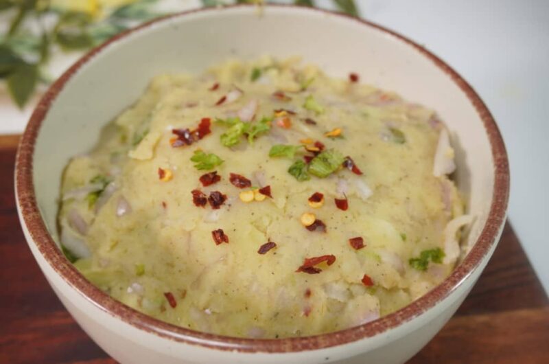 Spicy Indian Mashed Potatoes