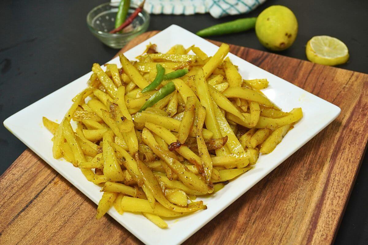 potato stir fry