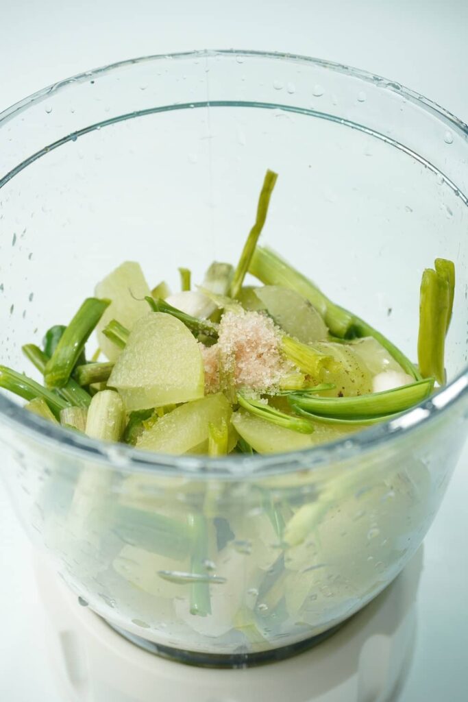 Gooseberry Chutney Grinding