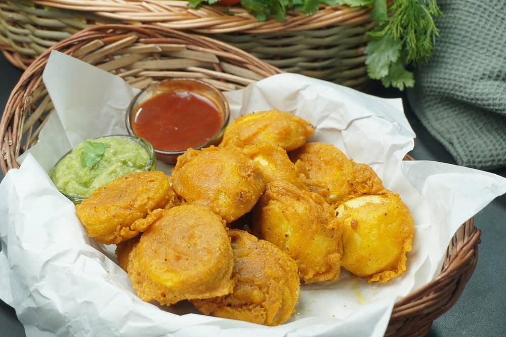 Crispy Egg Fritters recipe