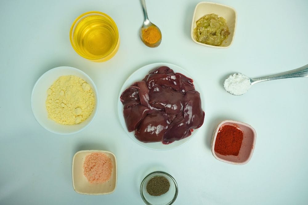 chicken liver fritters ingredients