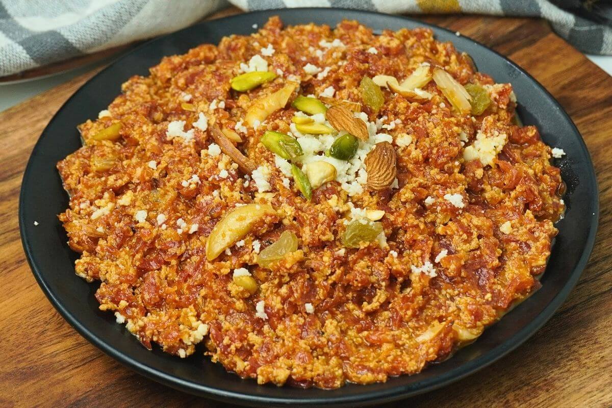 Carrot Pudding Gajar Ka Halwa recipe