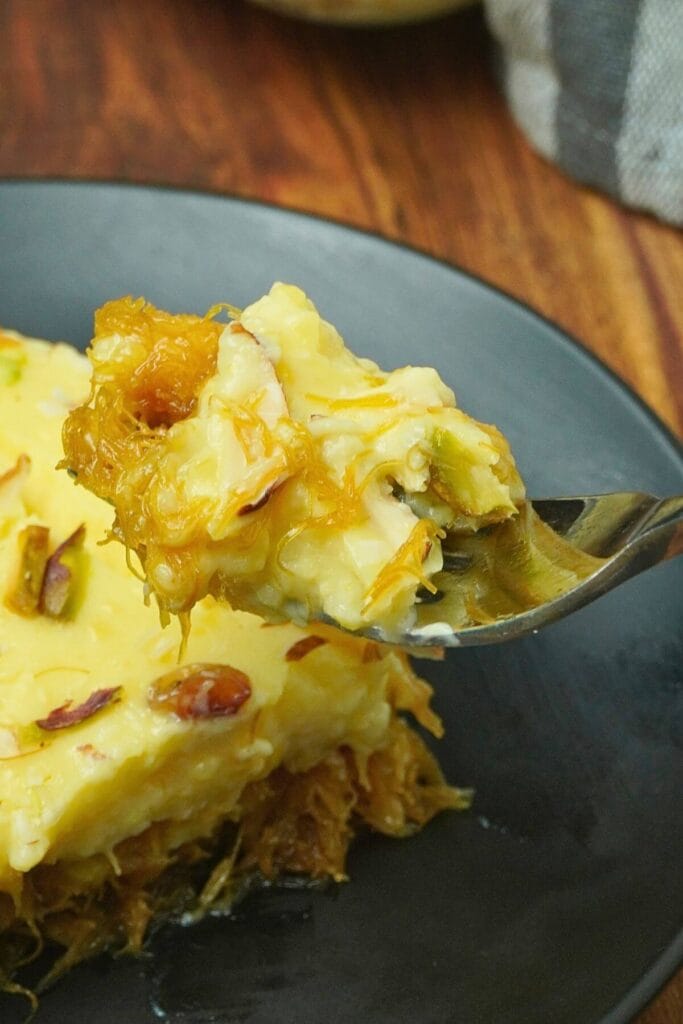 Custard Vermicelli Dessert Casserole easy recipe