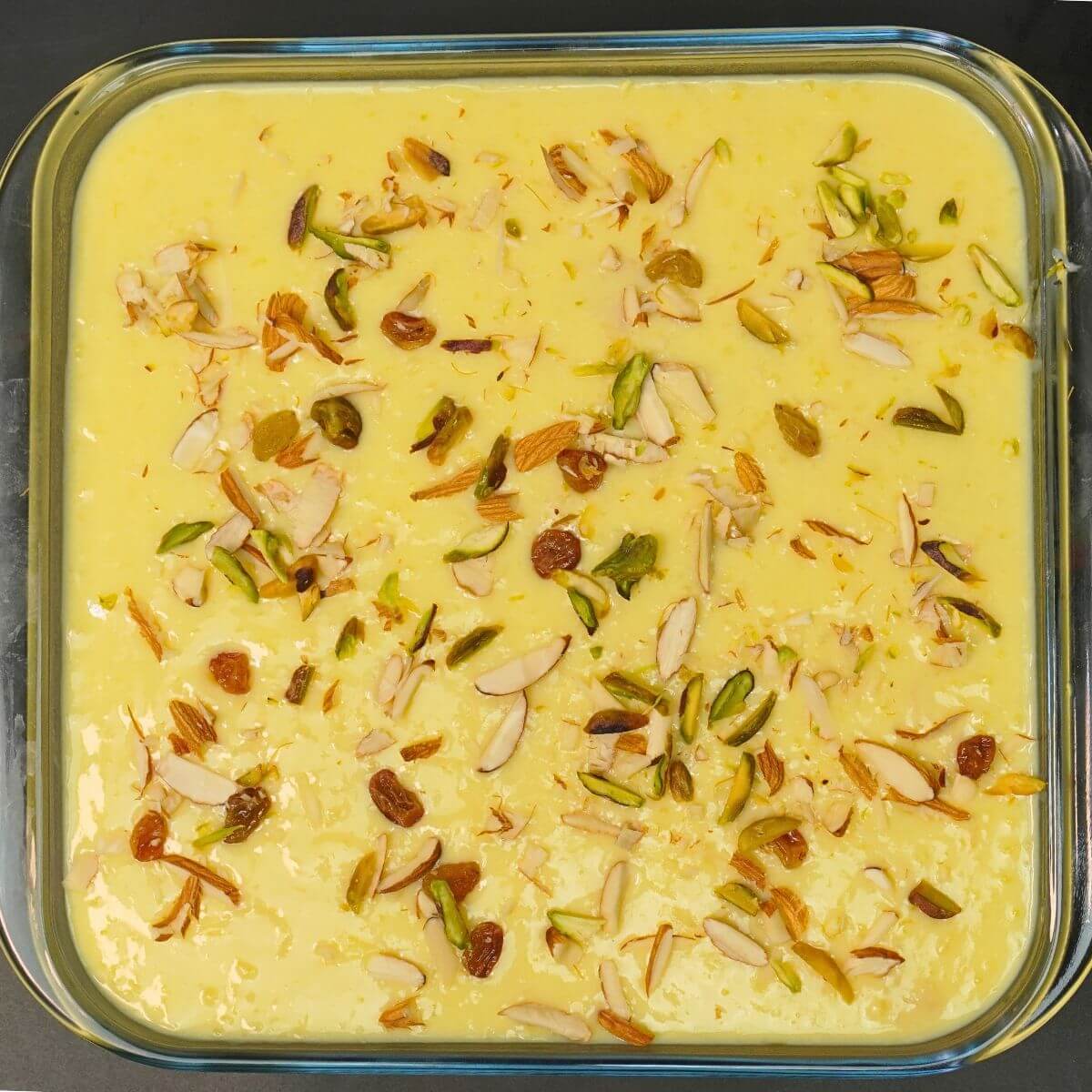 Custard Vermicelli Dessert Casserole