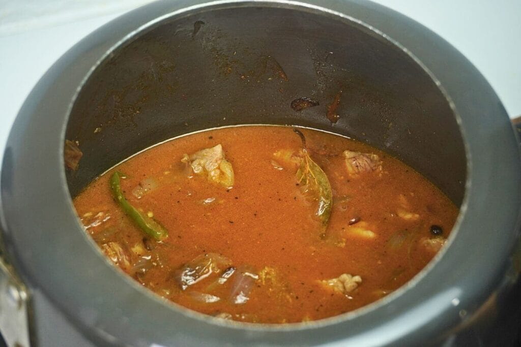 Lentil rice with beef 3