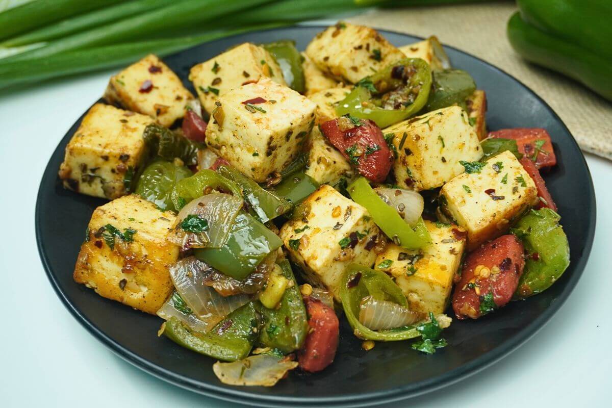 Paneer stir fry