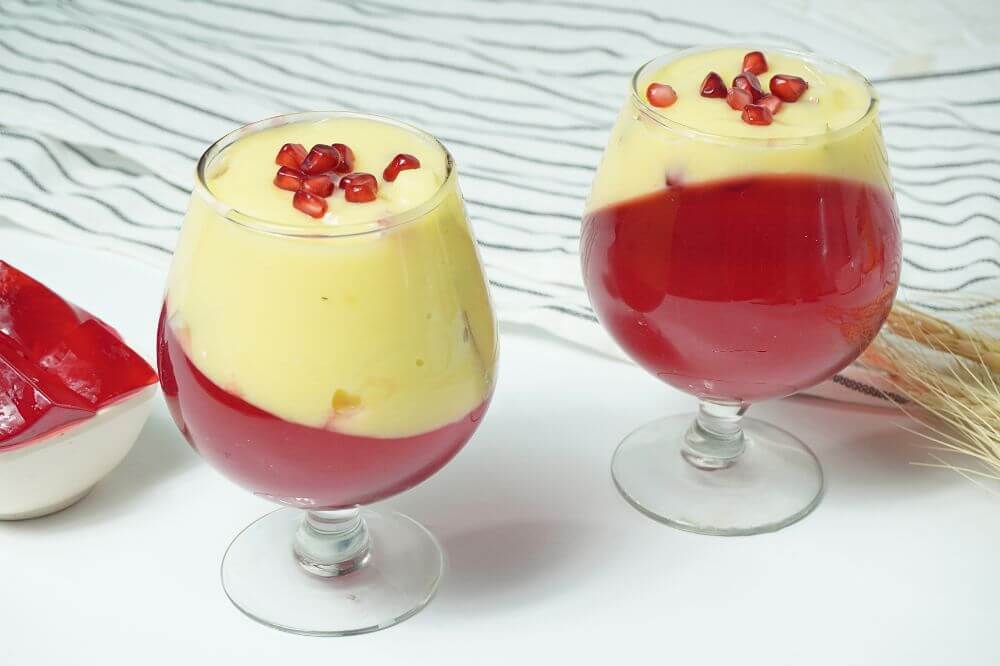 custard jelly recipe