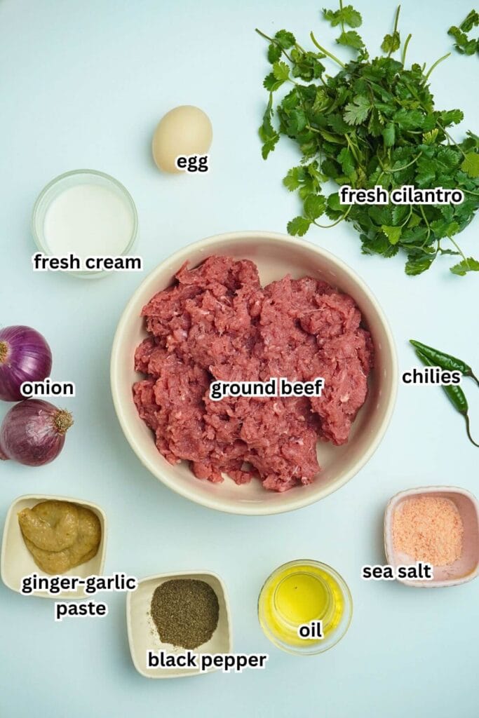 ground beef meatballs ingredients