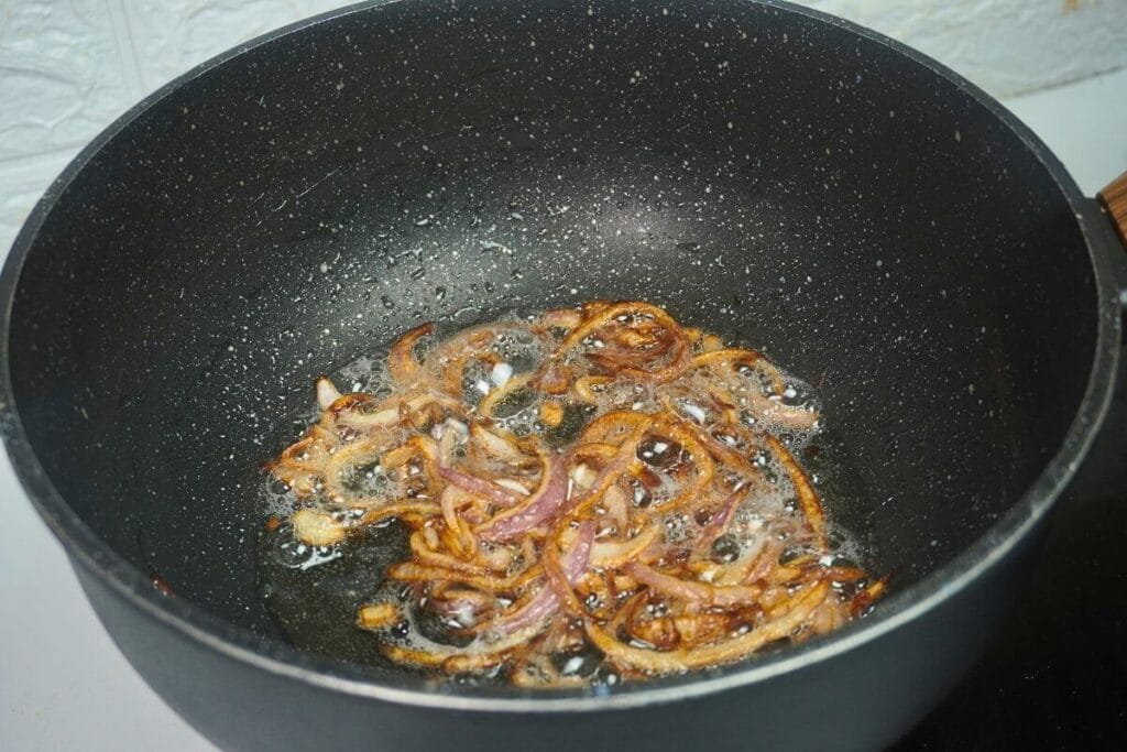 onion golden brown