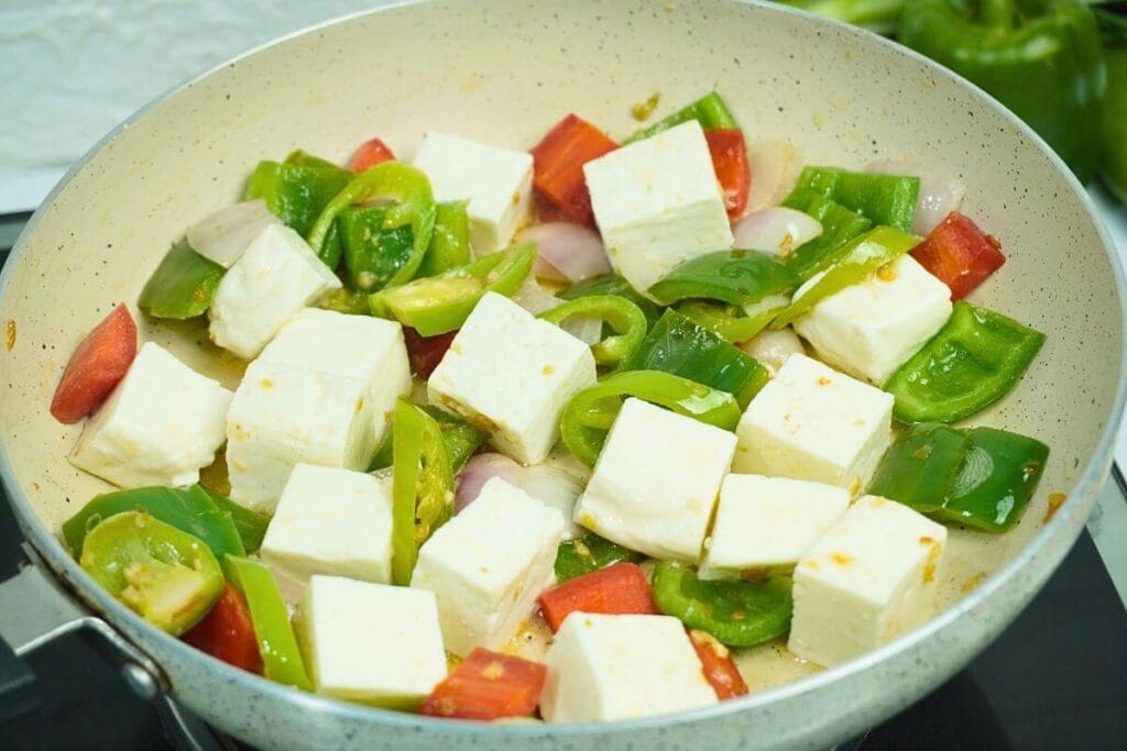 rosting paneer