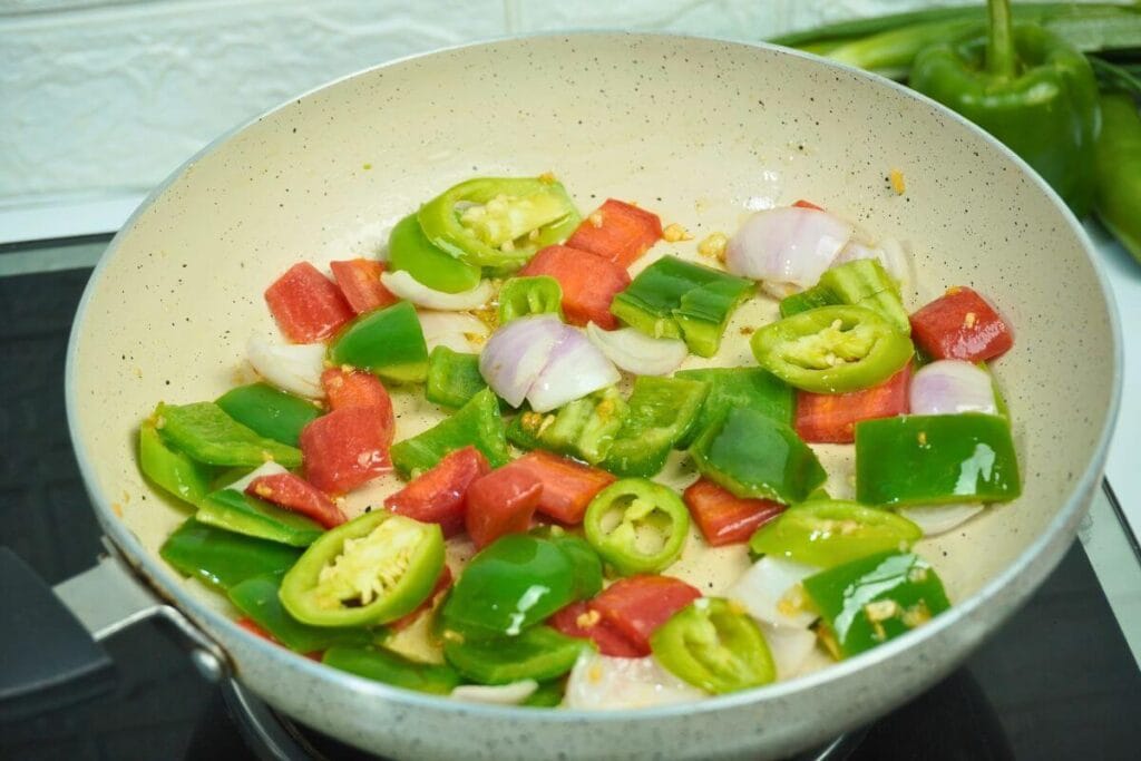 rosting veggies
