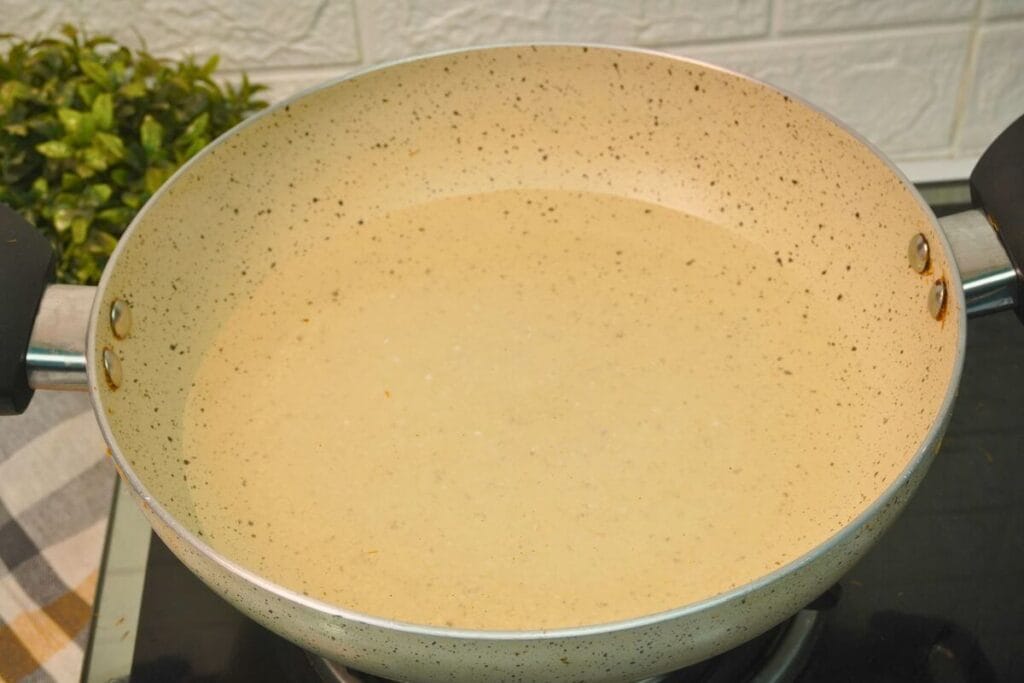 water sugar boil