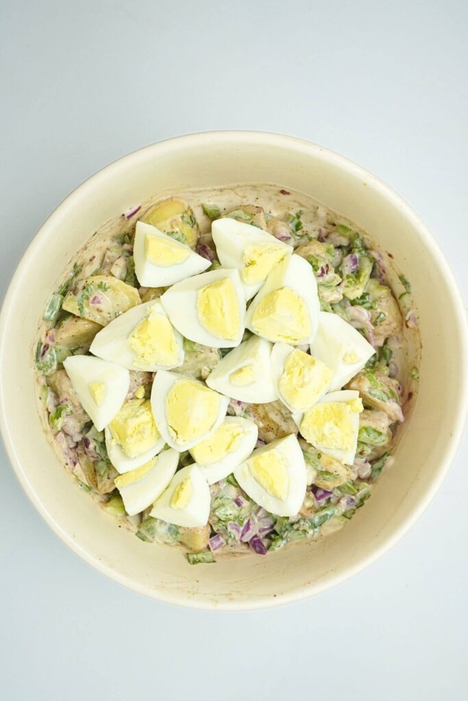 Potato Salad Recipe add eggs
