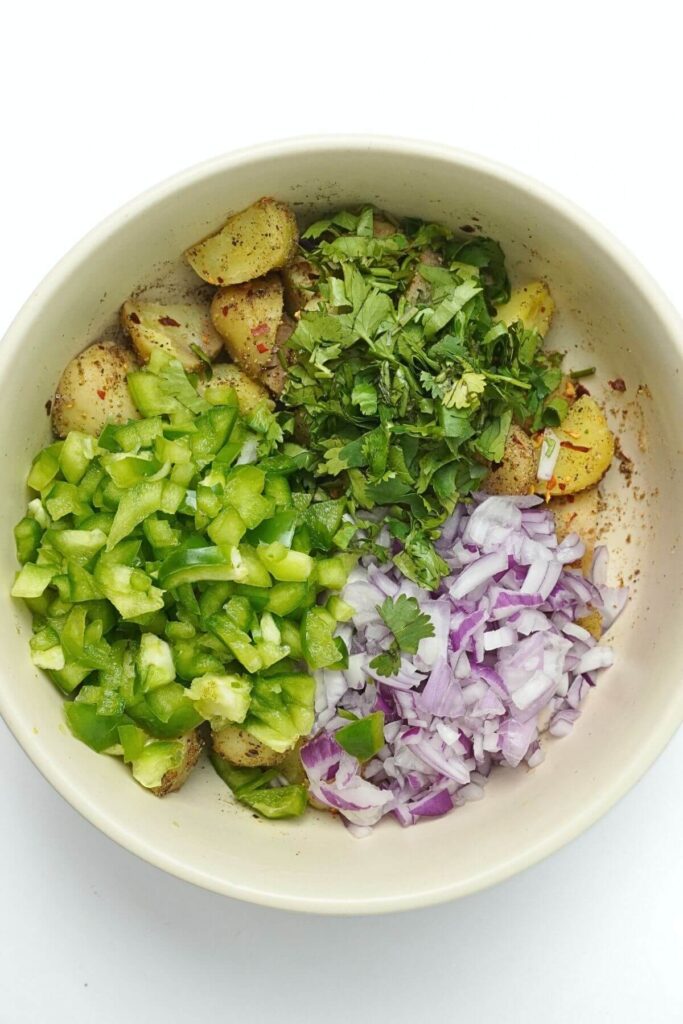 Potato Salad Recipe add veggies