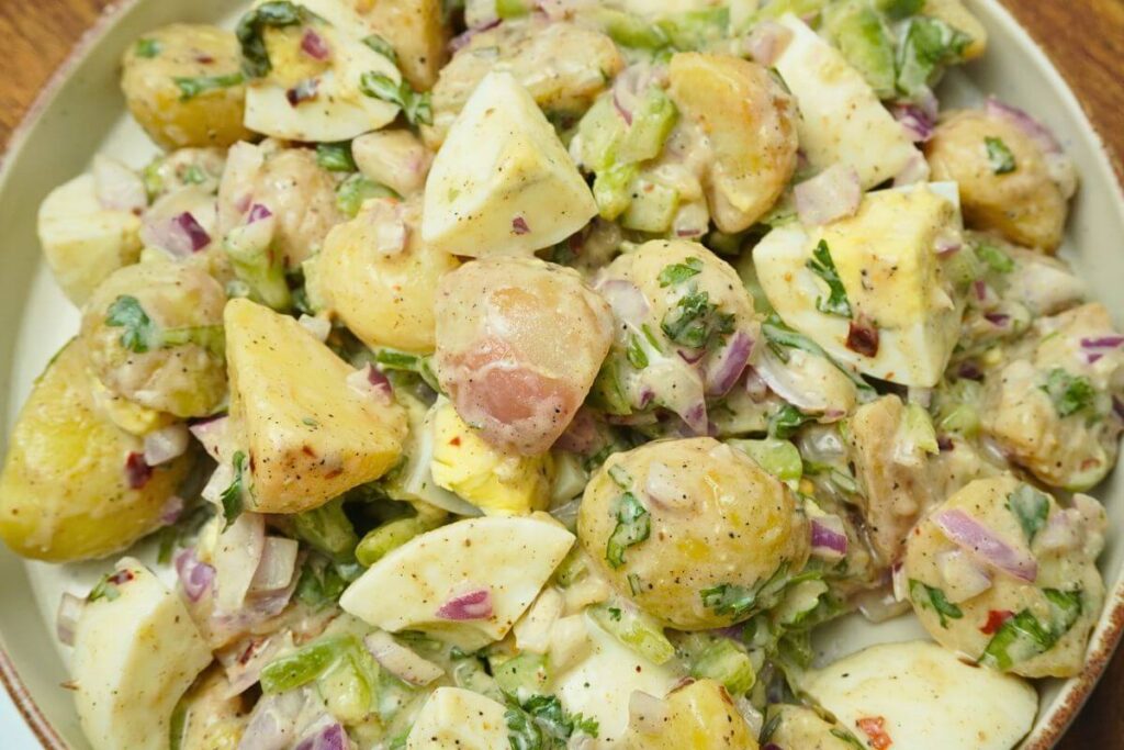 Potato Salad Recipe ready to serve