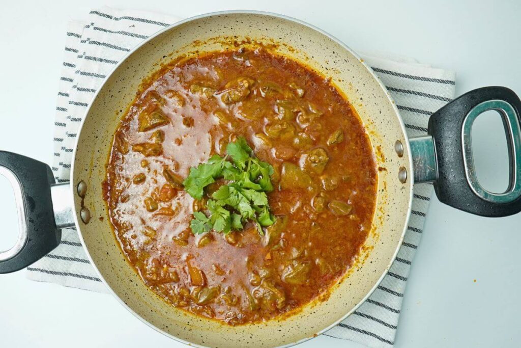 chicken liver and gizzard curry