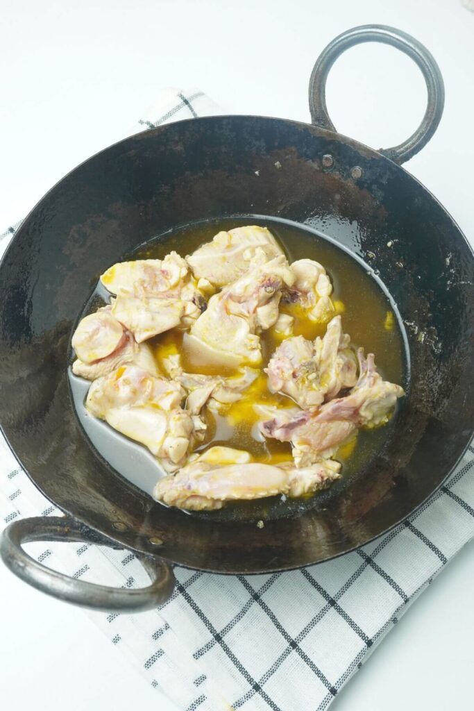 peshawari chicken karahi add chicken