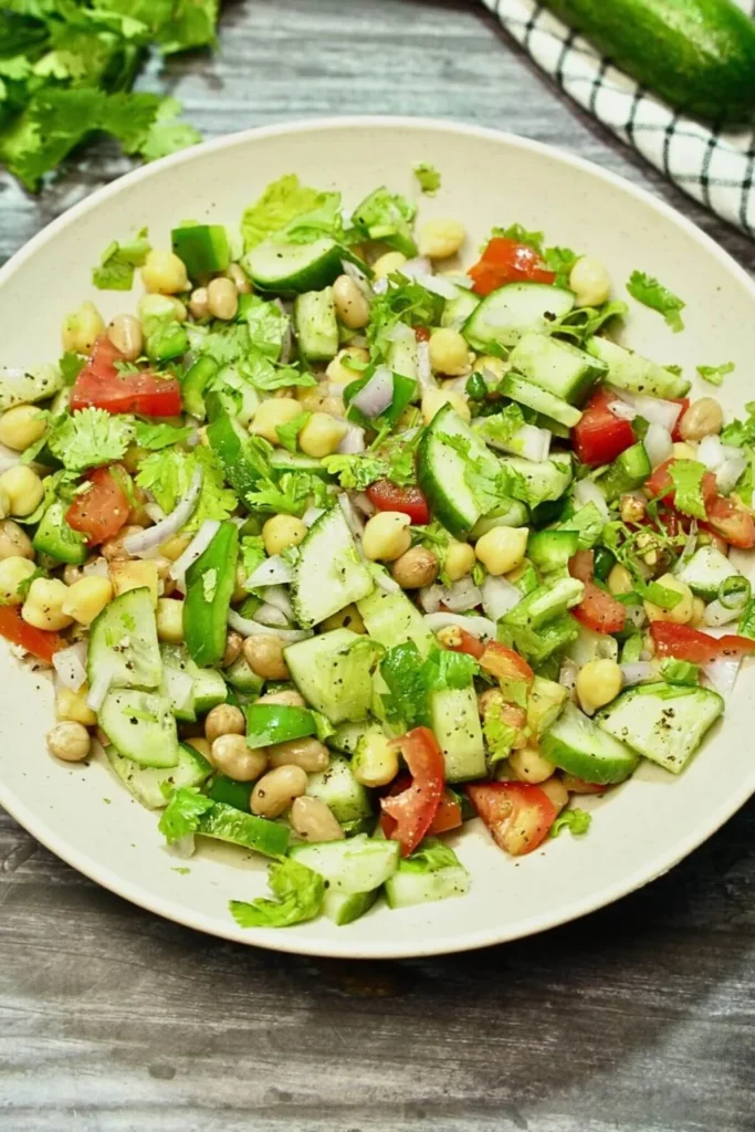 Chickpea And Peanut Salad