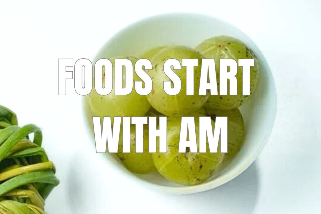 foods that start with Am