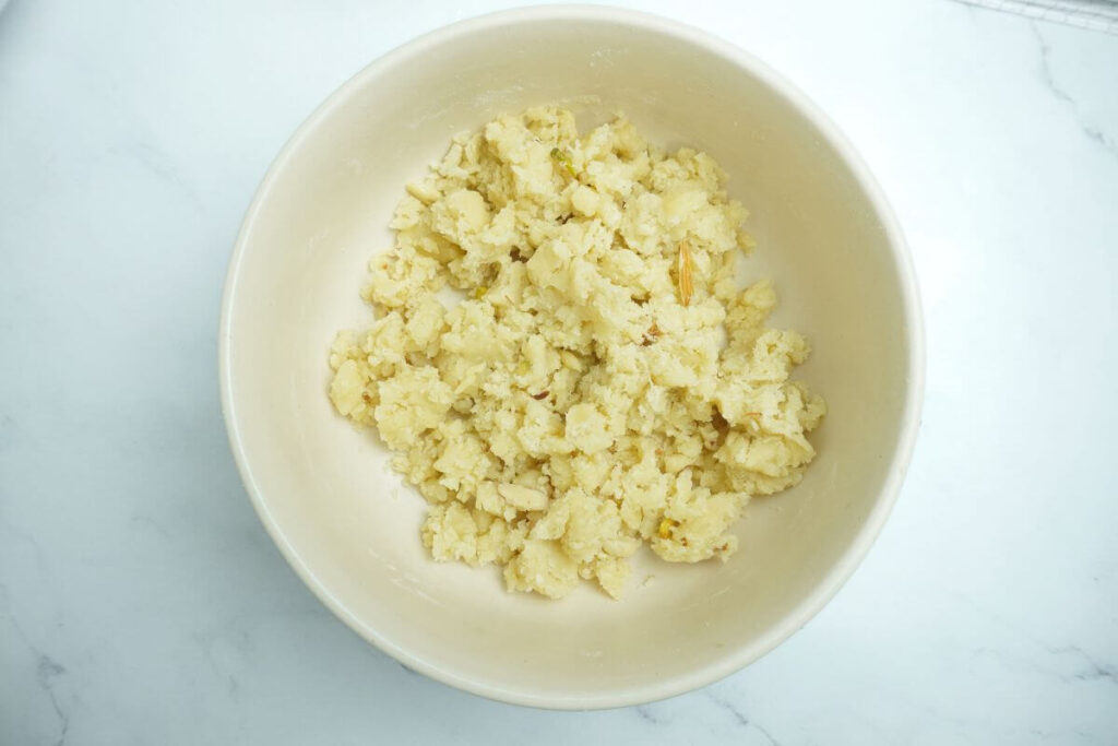 Air Fryer Khasta making dough