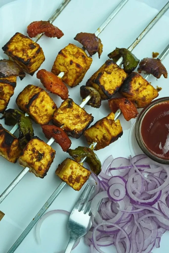 BBQ Grilled Paneer Tikka 