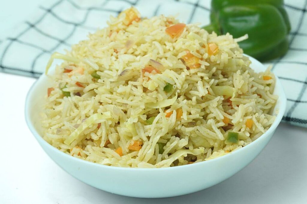 easy veg fried rice recipe
