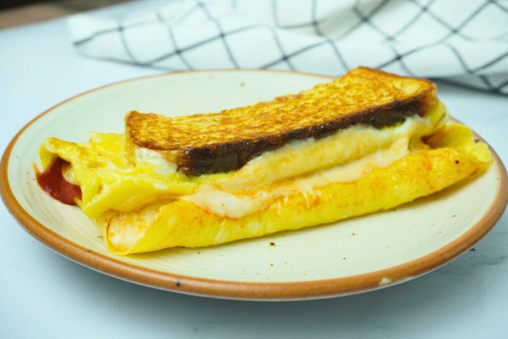 one pan bread toast recipe final serving