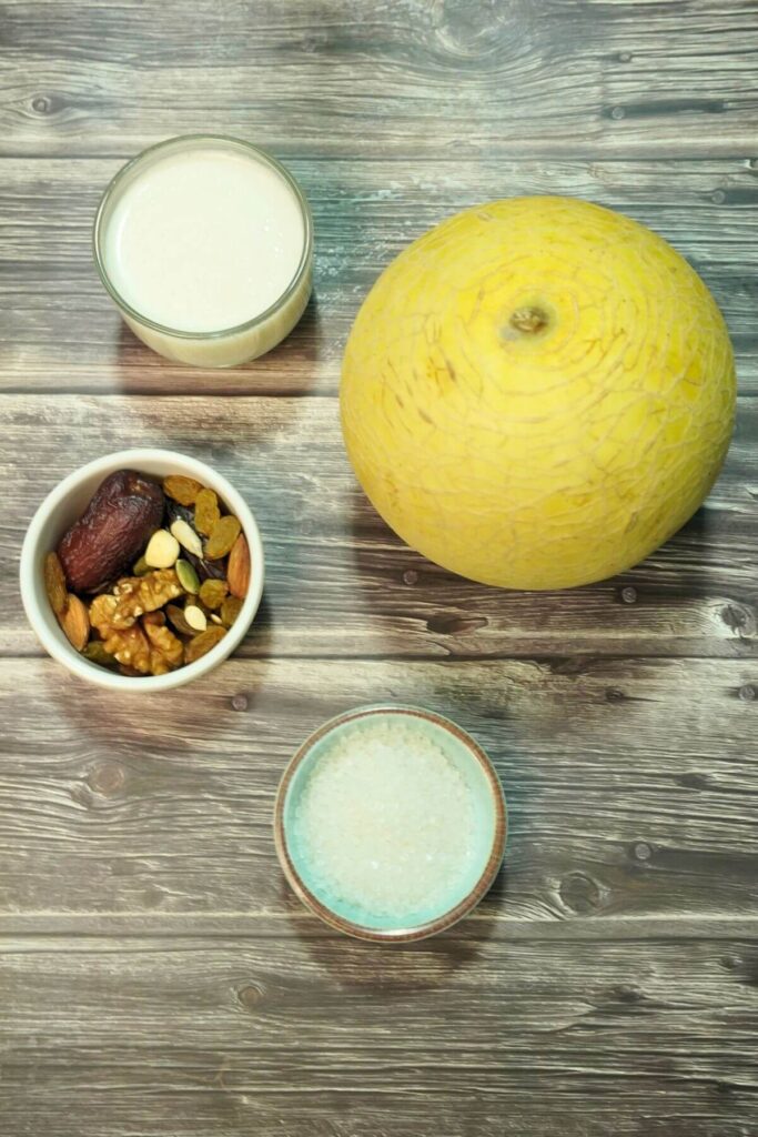 maskmelon smoothie ingredients