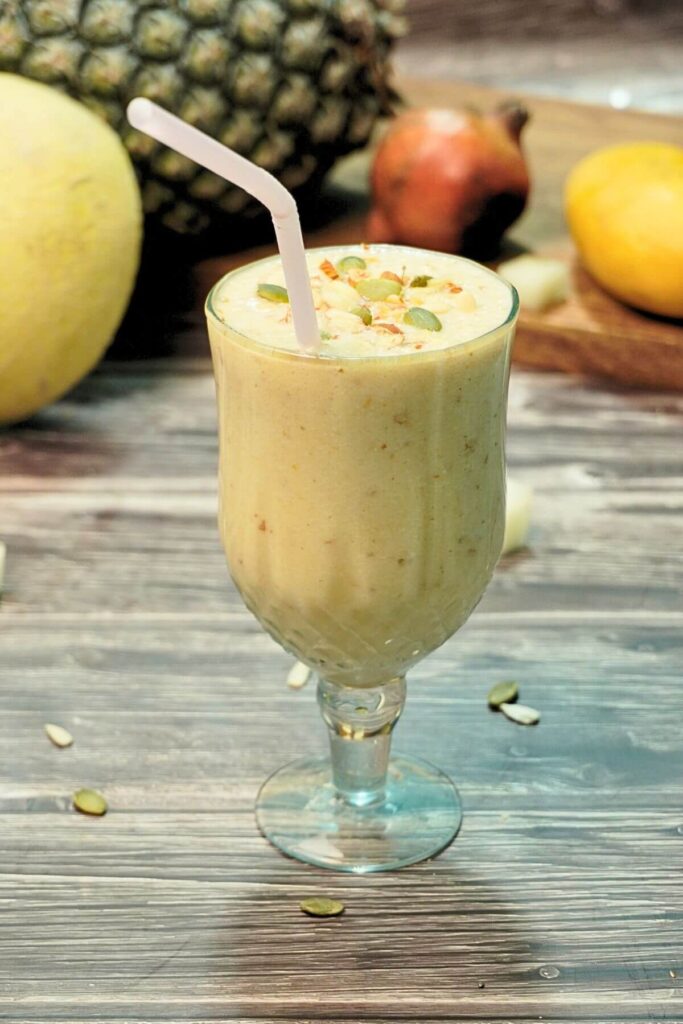 maskmelon smoothie serving time
