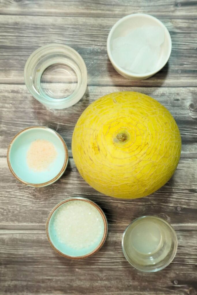 muskmelon mojito ingredients