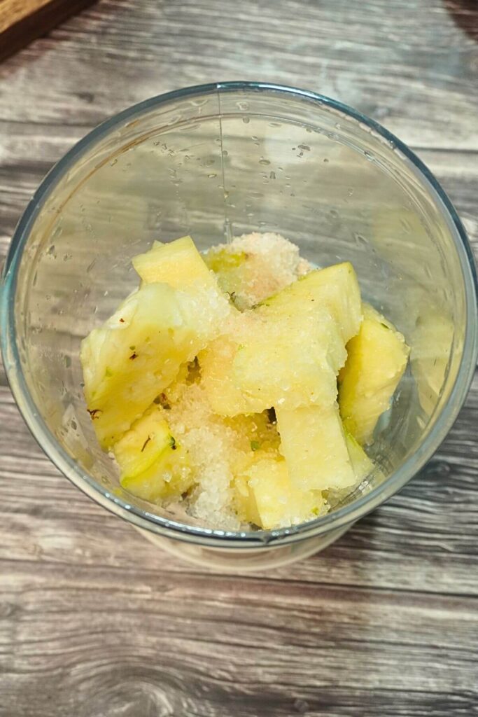pineapple mojito add in jar