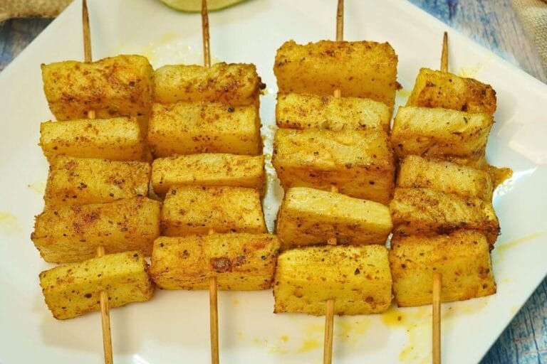 pineapple skeware in airfryer feature image