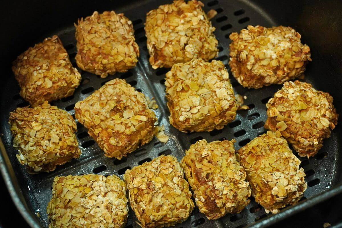 paneer nuguts in airfryer feature image