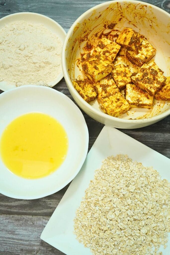 paneer nuguts in airfryer paneer coat