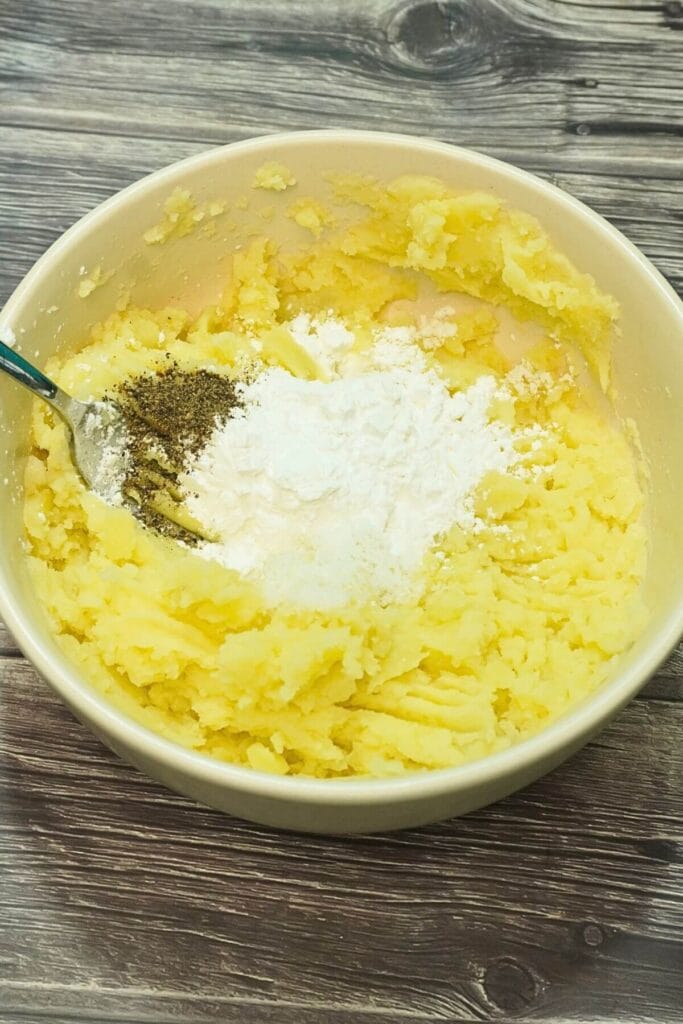 potato balls in air fryer add ingredients