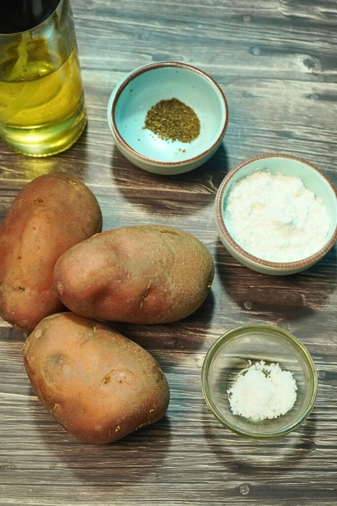 potato balls in air fryer ingredients