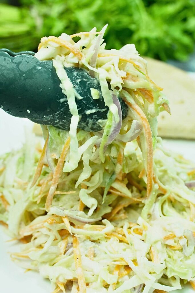 Coleslaw Salad final serving