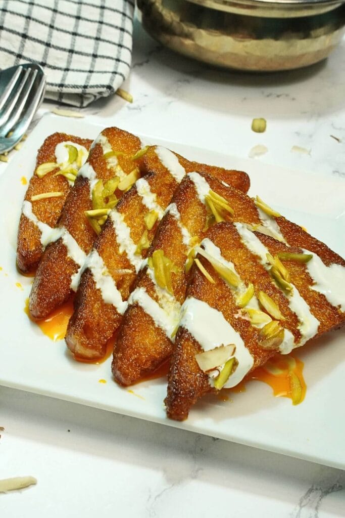 Shahi Tukda Recipe Without Milk finall
