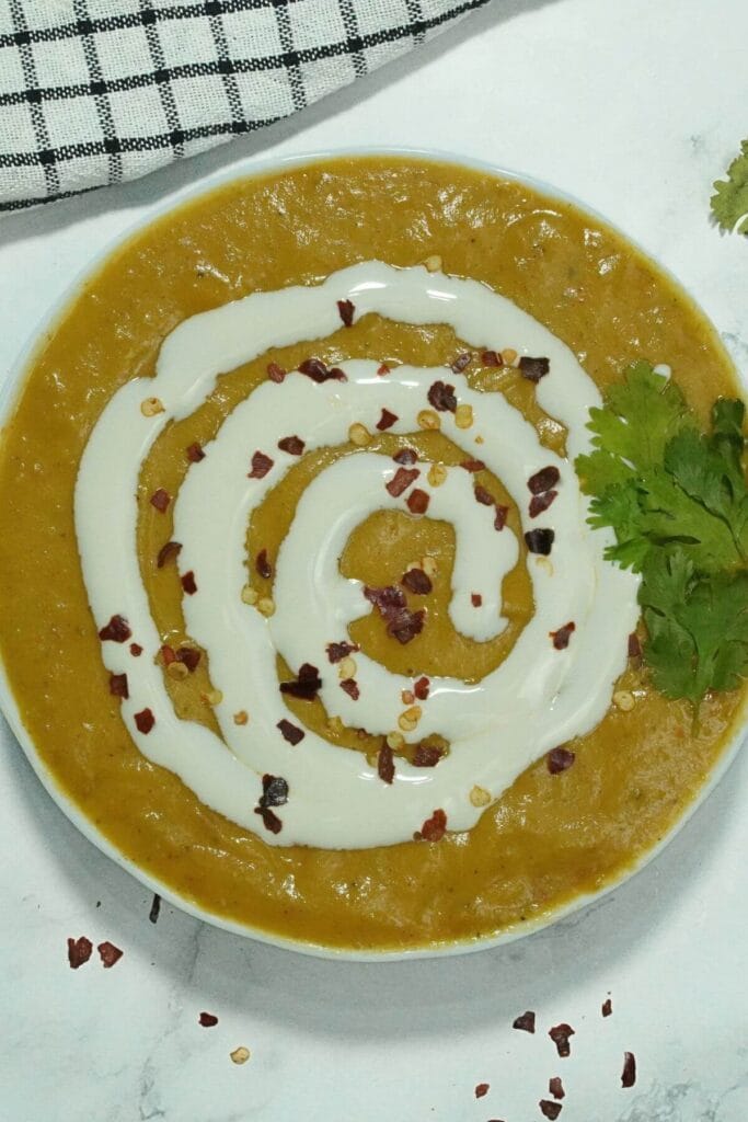 lentile soup final look
