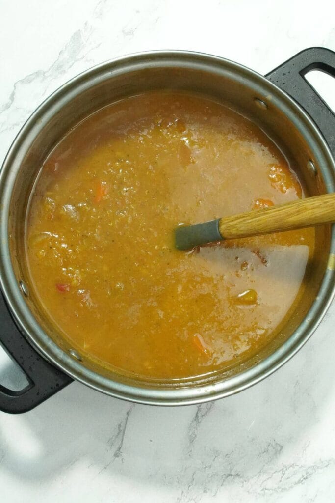 lentile soup grind well