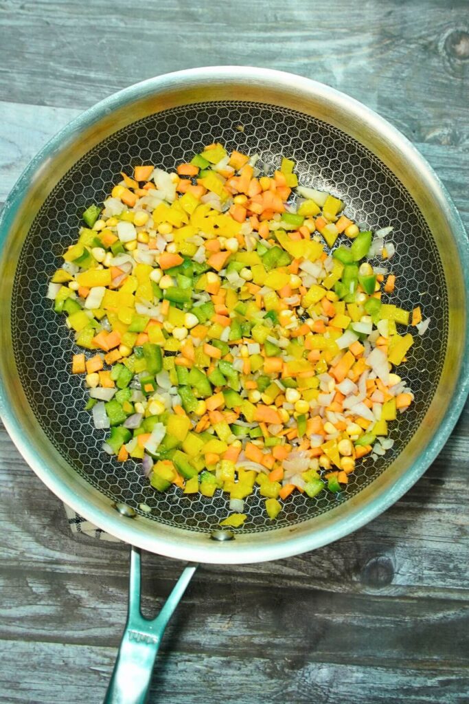 white cheesy pasta saute