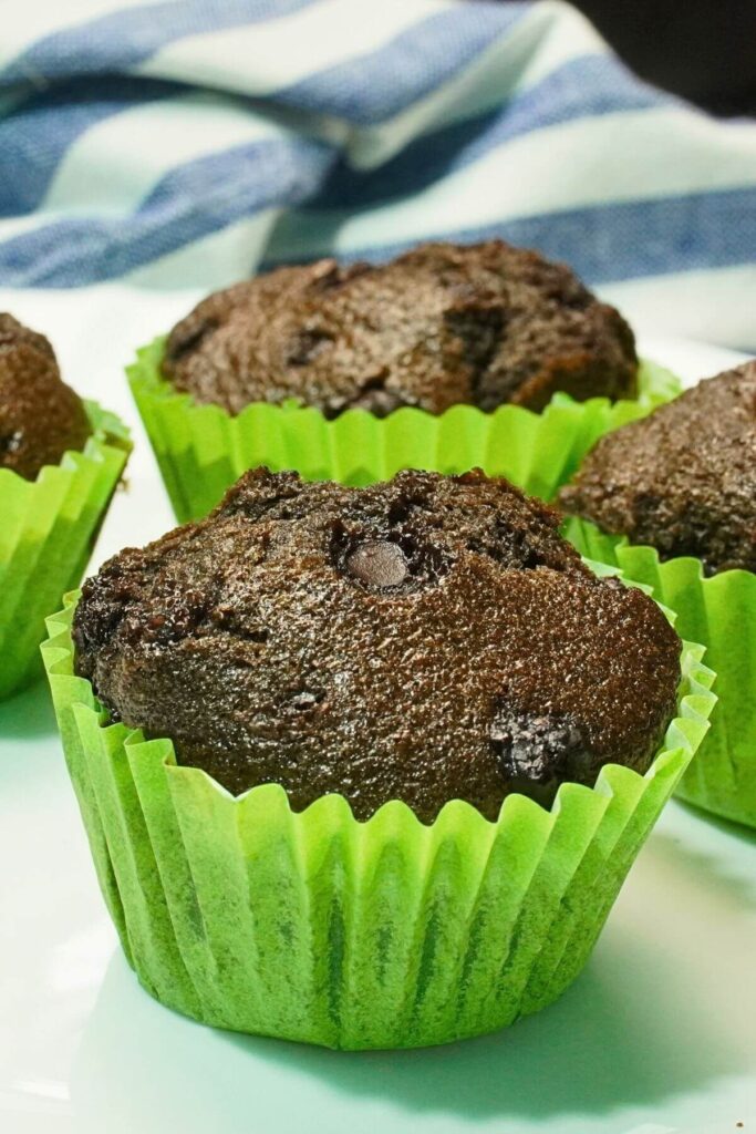 Air Fryer Oreo Cupcakes front