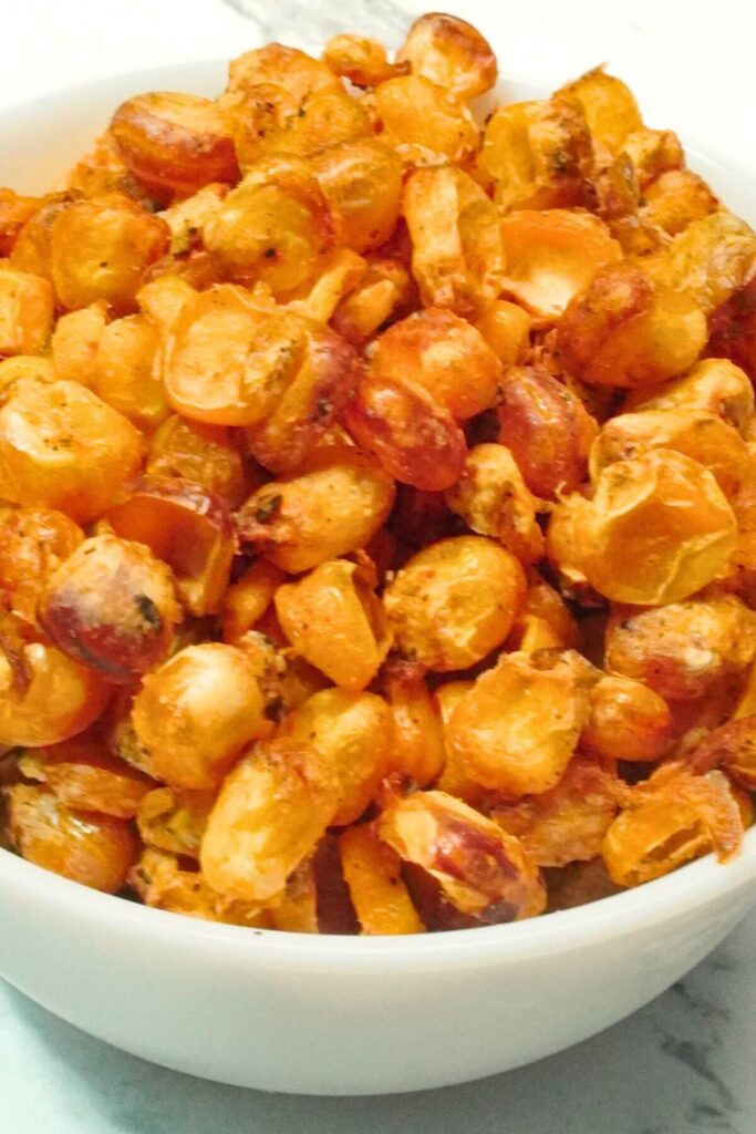 Air Fryer Spicy Corn Recipe intro