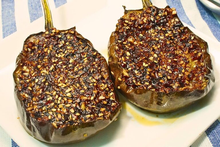 Airfryer eggplant recipe feature