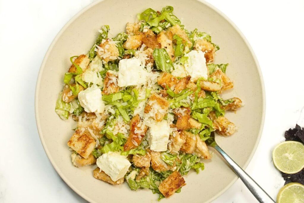 Chicken Caesar Salad footer