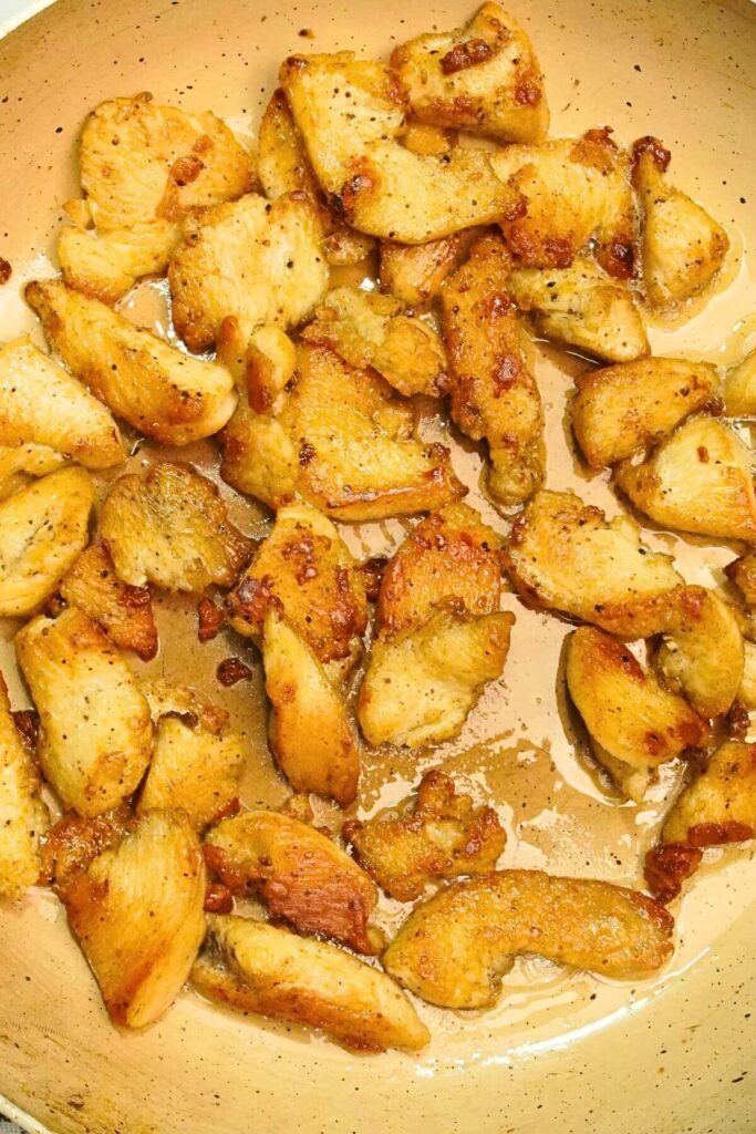 Chicken Caesar Salad fry well