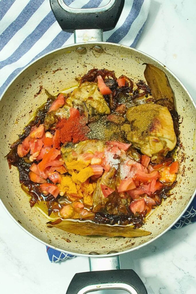 chicken curry recipe add spices