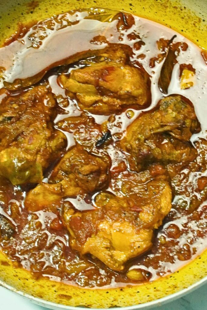 chicken curry recipe finall cooked